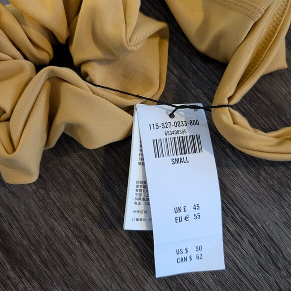 Yellow Abercrombie YPB Workout Set - Tank, Scrunchie, & Leggings. NWT! - Picture 2 of 6